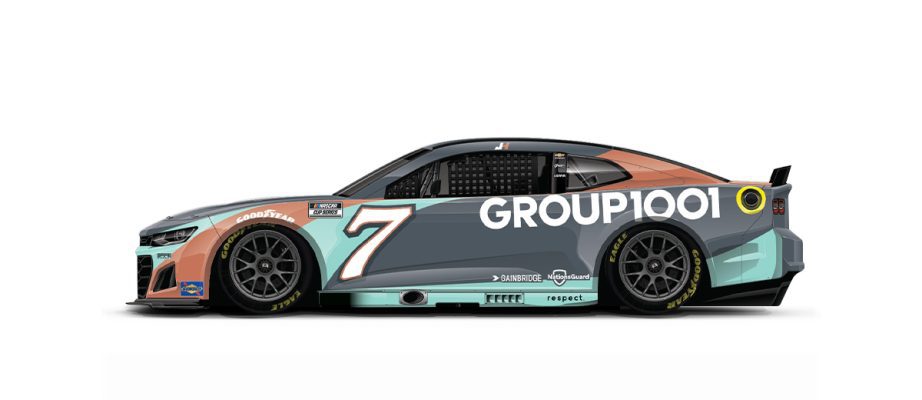 Esquema de pintura de Justin Haley para COTA.