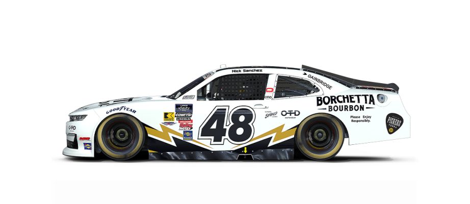 Esquema de pintura de Nick Sanchez para COTA.