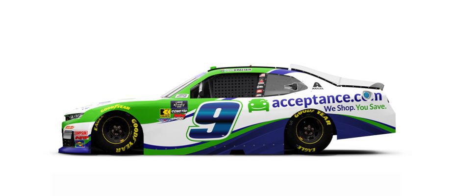 Esquema de pintura de Ross Chastain para COTA.