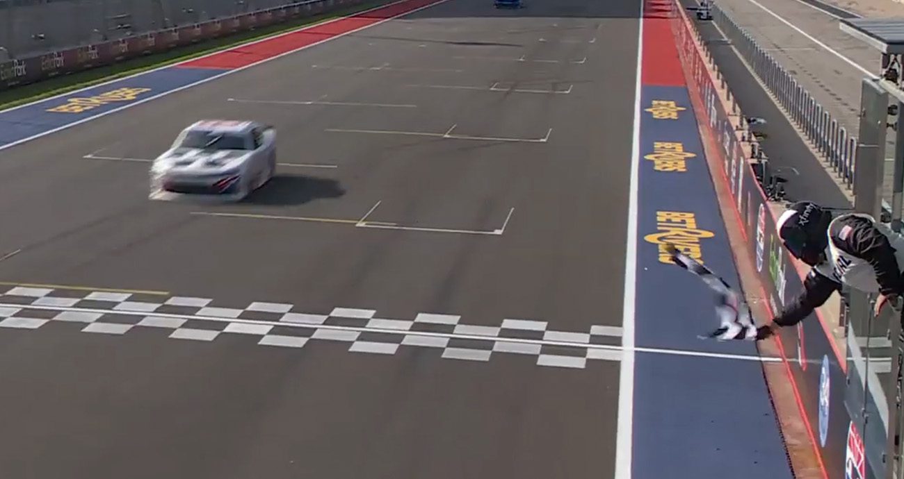 Zilisch Battles Adversity Wins Xfinity Race At Cota Nascar