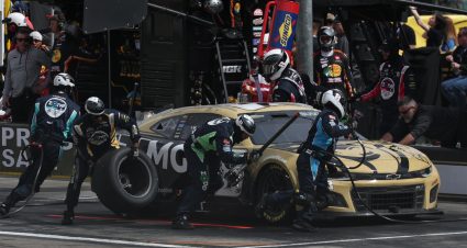Two Cup Series teams hit with suspensions for detached wheels in Las Vegas race