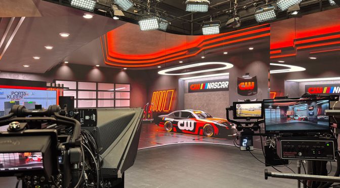 Featured Image for NASCAR, The CW debut cutting-edge Studio 43 with extended reality technology