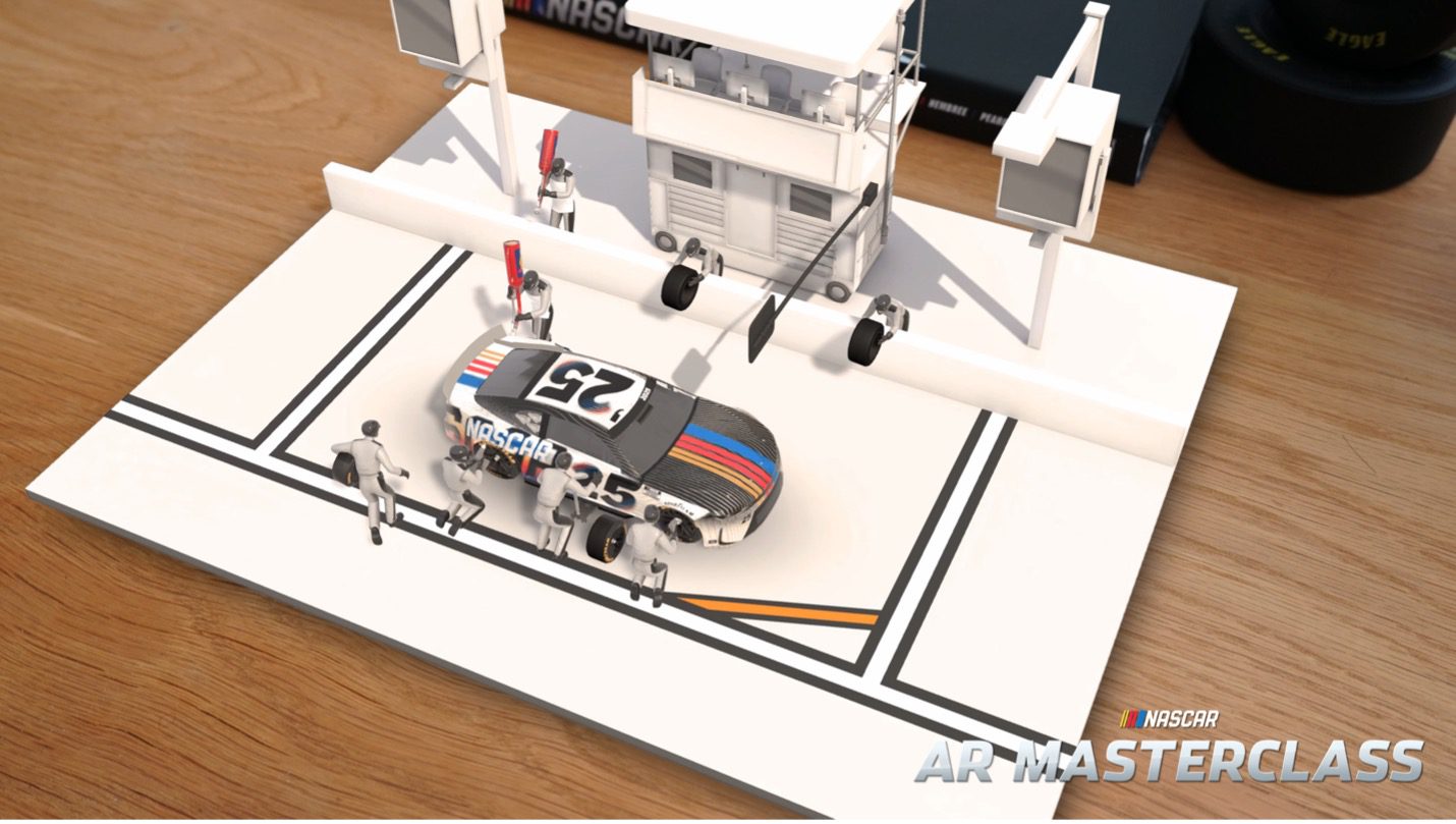 Graphic of a digital pitstop