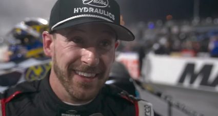 Back-flipping to victory: Daniel Hemric scores Martinsville triumph
