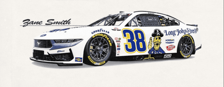 Zane Smith 2025 Darlington Throwback.