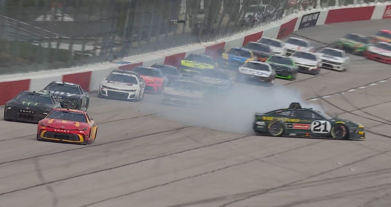 Josh Berry spins out after final stage gets underway - NASCAR