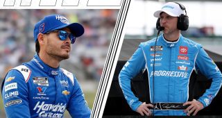 Promo Image for By the Numbers: Denny Hamlin vs. Kyle Larson