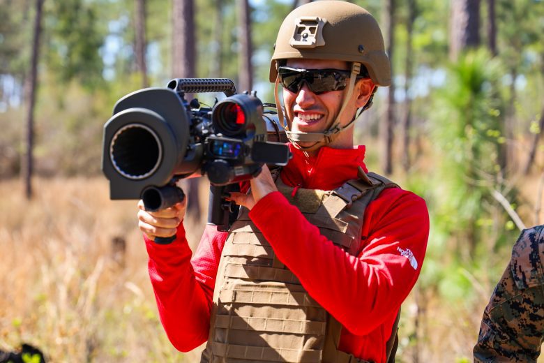 Joey Logano's Mission 600 trip at Camp Lejeune.