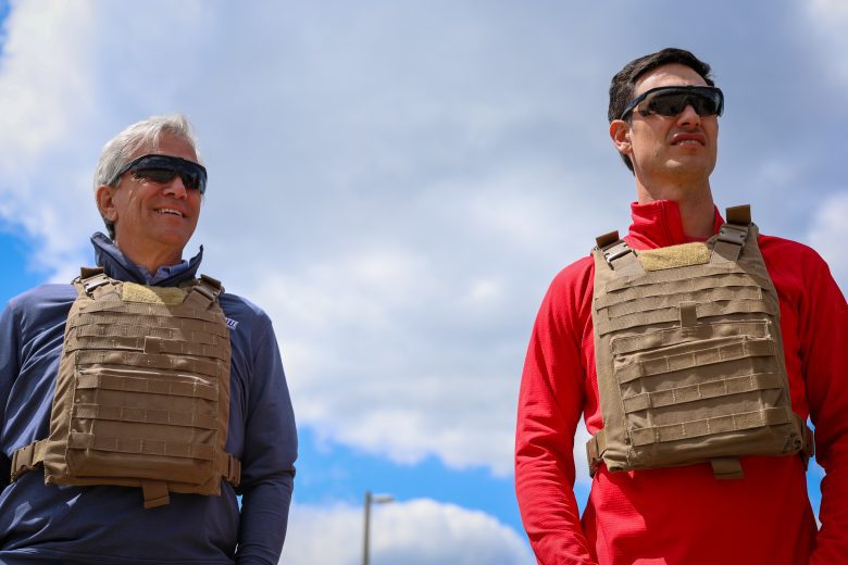 Joey Logano's Mission 600 trip at Camp Lejeune.