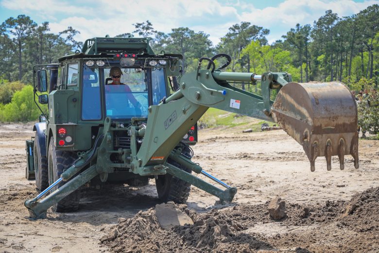 Joey Logano's Mission 600 trip at Camp Lejeune.