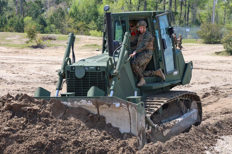 Joey Logano's Mission 600 trip at Camp Lejeune.