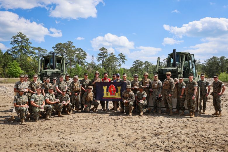 Joey Logano's Mission 600 trip at Camp Lejeune.