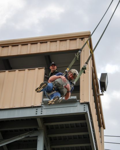 Daniel Suárez's Mission 600 trip at Fort Bragg.