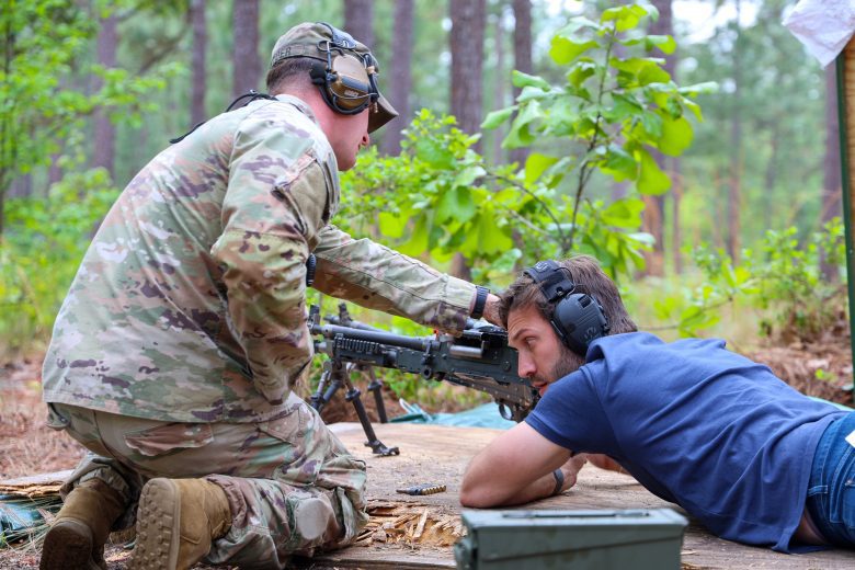 Daniel Suárez's Mission 600 trip at Fort Bragg.