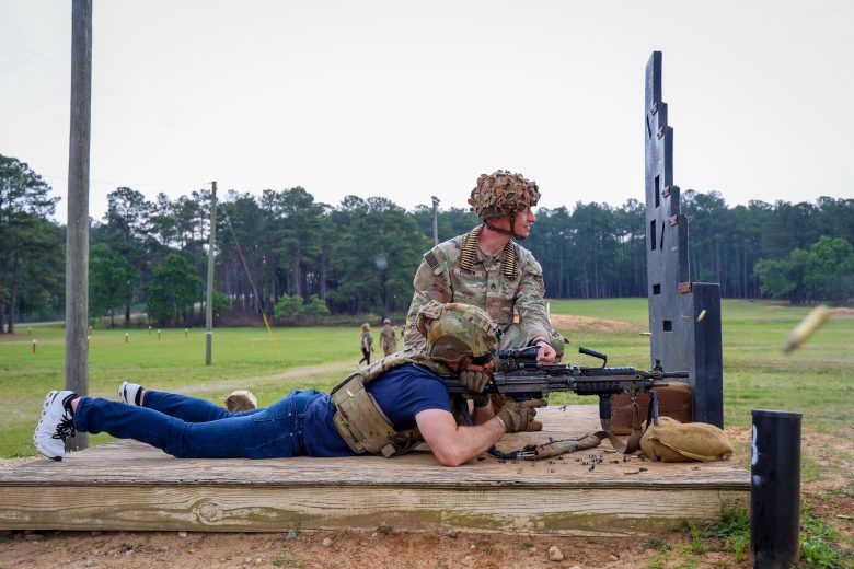 Daniel Suárez's Mission 600 trip at Fort Bragg.