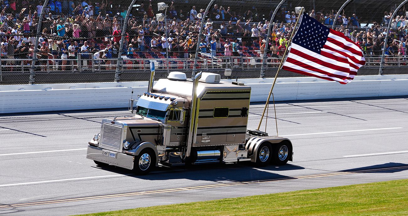 the iconic talladega semi truck