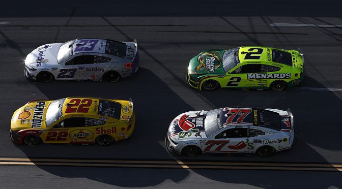 Featured image for Logano blasts Cindric over radio after ‘Dega mix-up; No. 22 driver responds
