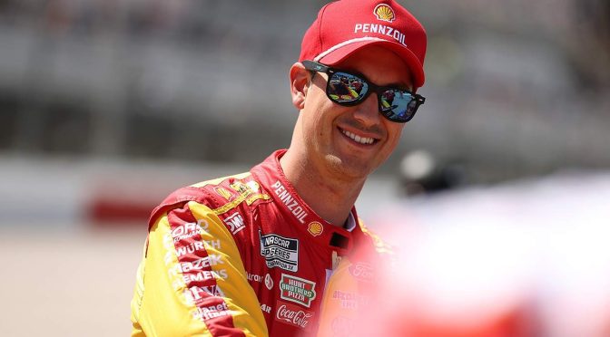 Featured Image for Logano ‘surprised’ by Chipper Jones’ rant; discusses DQ, Cindric disagreement at Talladega
