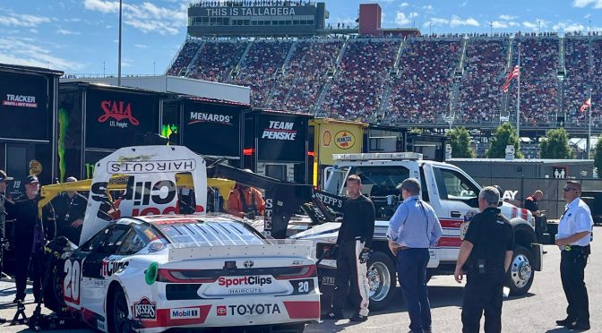 Hauler Talk: Talladega wall will look different when NASCAR returns in fall
