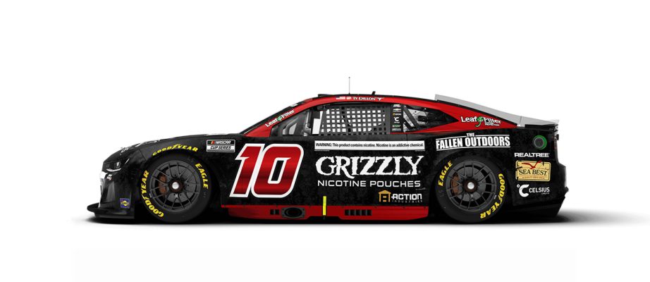 Ty Dillon 2025 Texas paint scheme