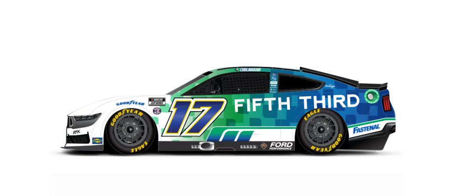 Chris Buescher 2025 Texas paint scheme