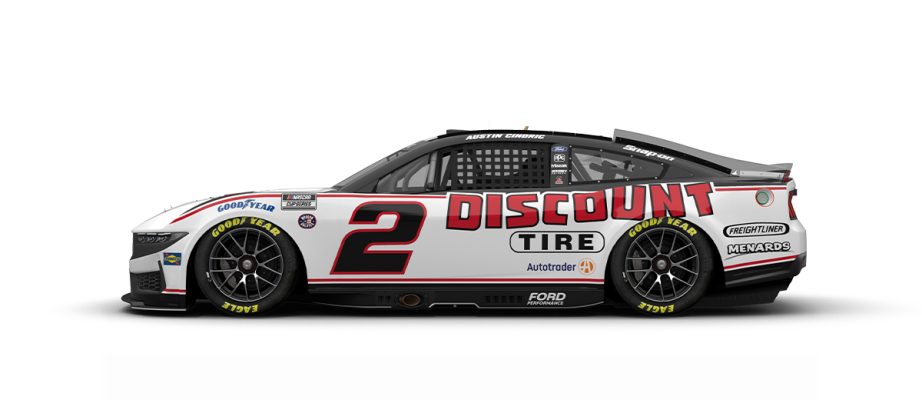 Austin Cindric 2025 Texas paint scheme
