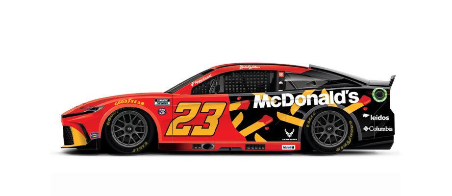 Bubba Wallace 2025 Texas paint scheme