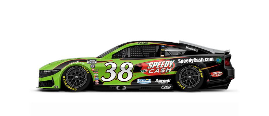 Zane Smith 2025 Texas paint scheme