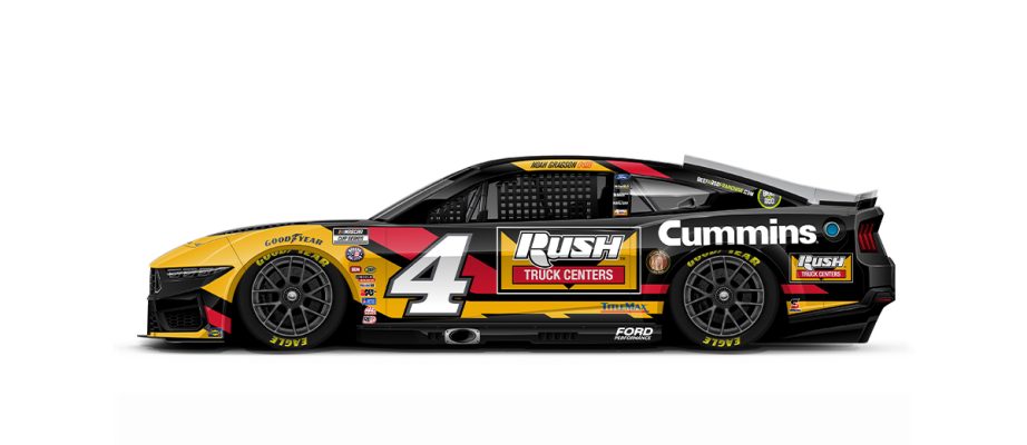 Noah Gragson 2025 Texas paint scheme