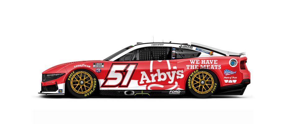 Cody Ware 2025 Texas paint scheme
