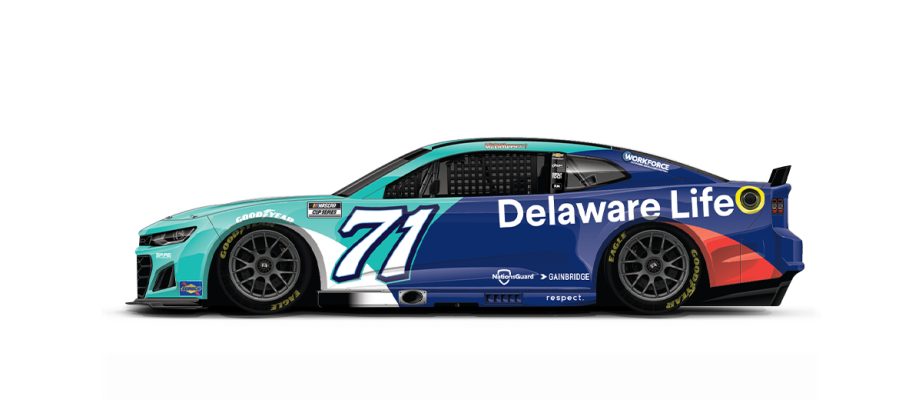 Michael McDowell 2025 Texas paint scheme