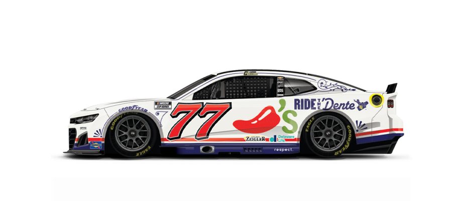Carson Hocevar 2025 Texas paint scheme