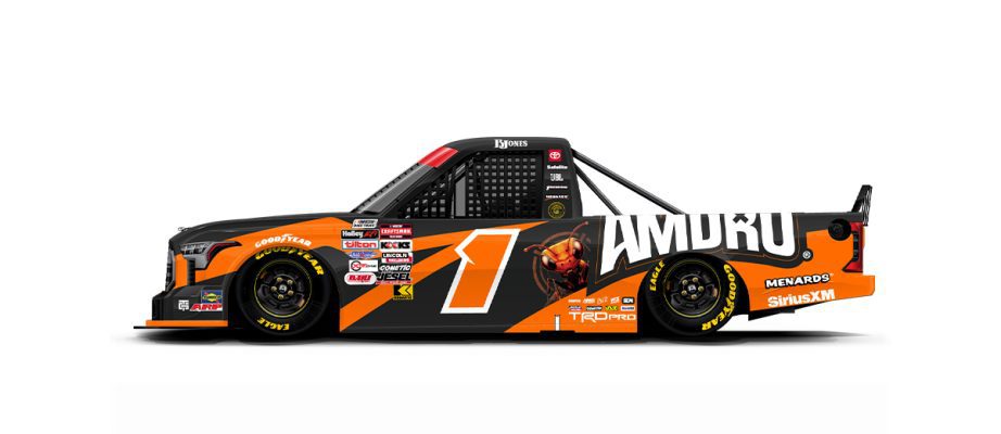 Brandon Jones Texas paint scheme.