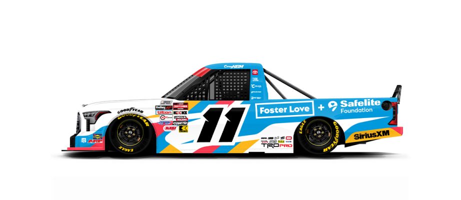 Corey Heim 2025 Texas paint scheme