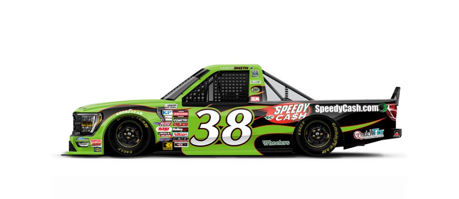 Chandler Smith 2025 Texas paint scheme.