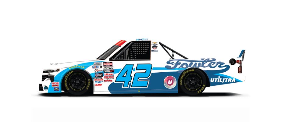 Matt Mills 2025 Texas paint scheme