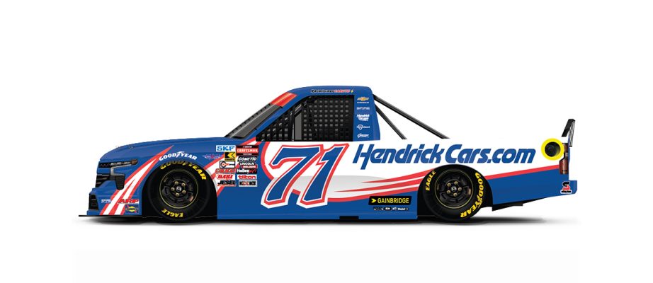 Rajah Caruth 2025 Texas paint scheme