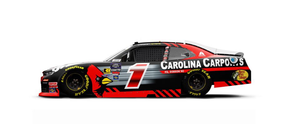 Carson Kvapil 2025 Texas paint scheme