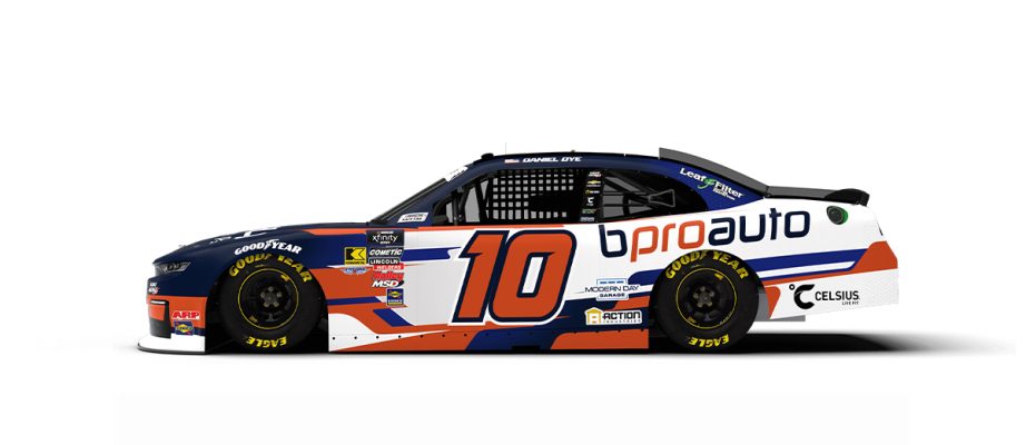 Daniel Dye 2025 Texas paint scheme