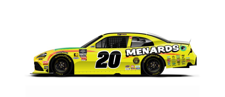 Brandon Jones 2025 Texas paint scheme