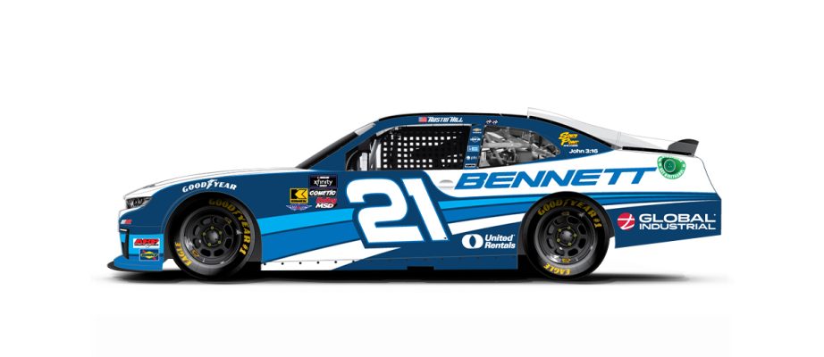 Austin Hill 2025 Texas paint scheme
