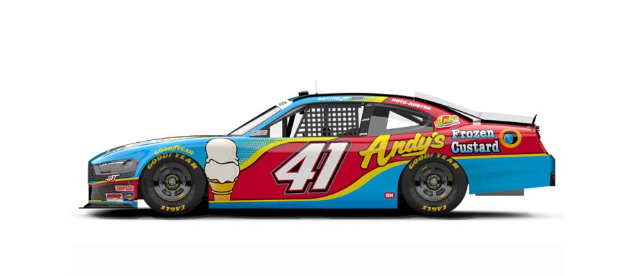 Sam Mayer 2025 Texas paint scheme