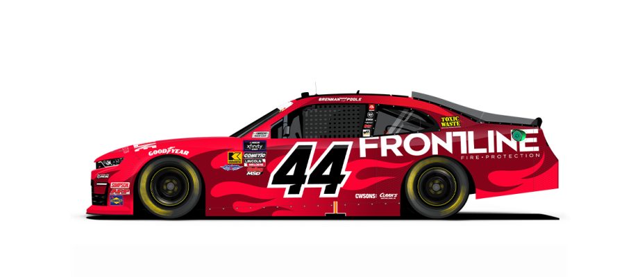 Brennan Poole 2025 Texas paint scheme