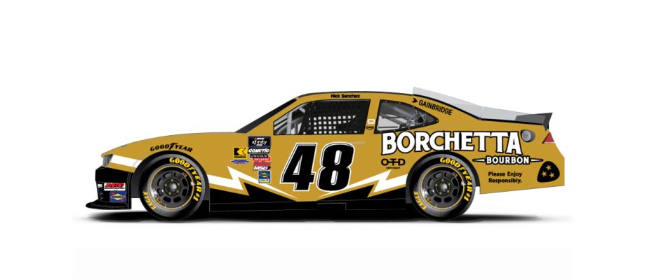 Nick Sanchez 2025 Texas paint scheme