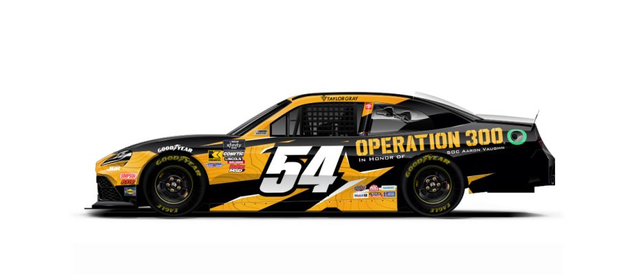 Taylor Gray 2025 Texas paint scheme