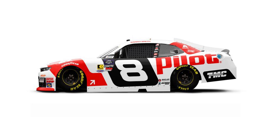 Sammy Smith 2025 Texas paint scheme