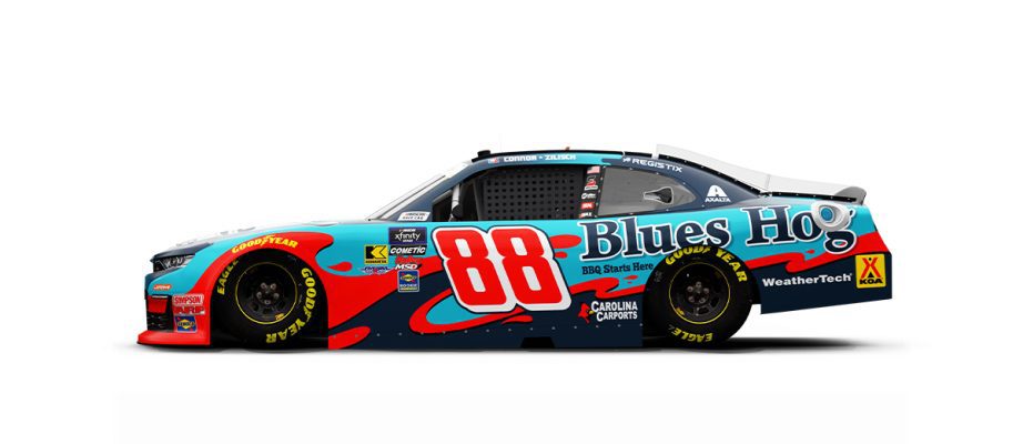 Connor Zilisch 2025 Texas paint scheme