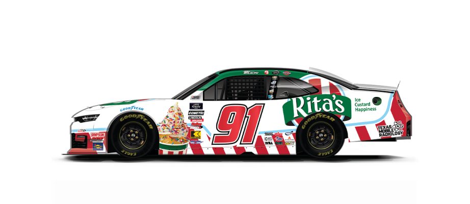 Josh Bilicki 2025 Texas paint scheme
