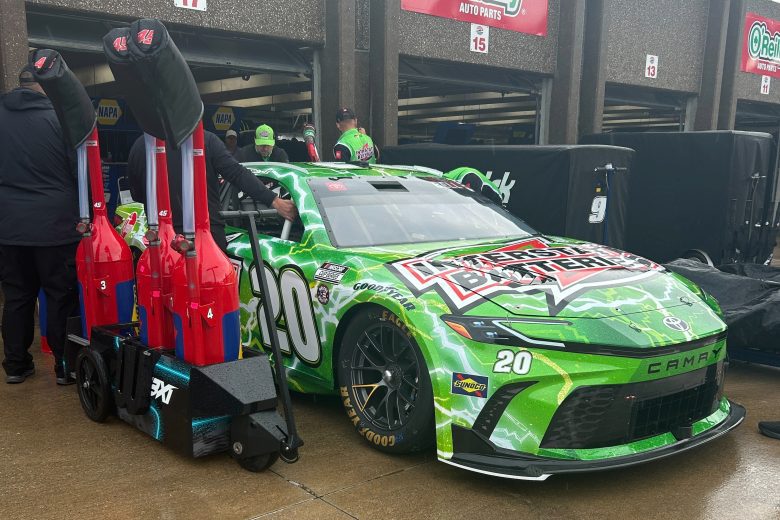 Christopher Bell's car at Texas.