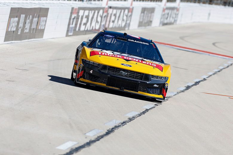 Noah Gragson drives at Texas.